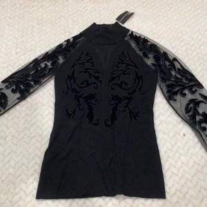 Sequin Velvet INC Blouse